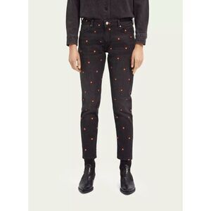 Scotch & Soda Jeans  Women Boyfriend  Size 29/32 Petit Ami low-rise Black